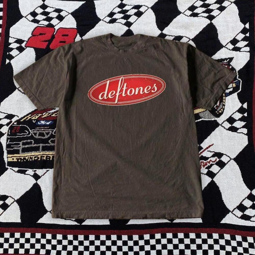Brown Deftones Band Tee 1